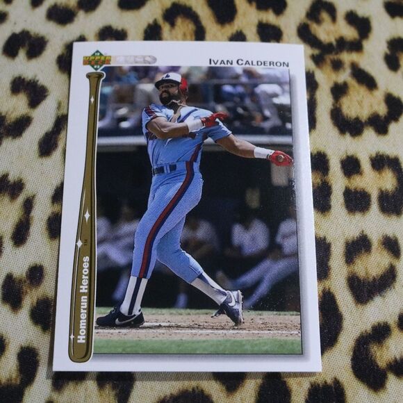 Ivan Calderon HR24 Baseball Card - Picture 1 of 2